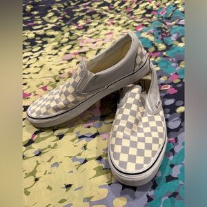 Classic vans checkerboard slip on